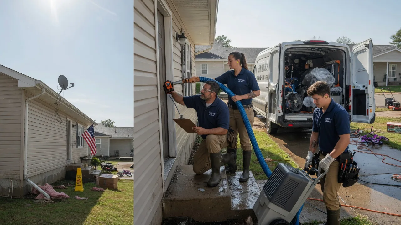 Ceiling Water Damage Restoration in Lake Saint Louis, MO near me